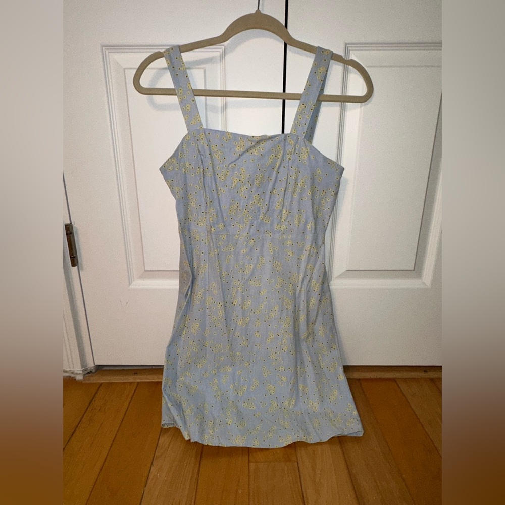 Cotton On - Linen Floral Summer Dress